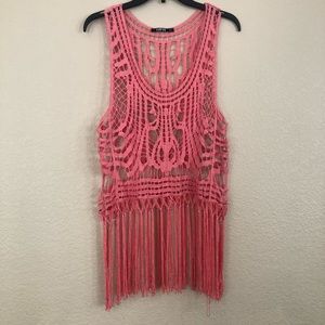 Crochet Crop Top Festival Wear